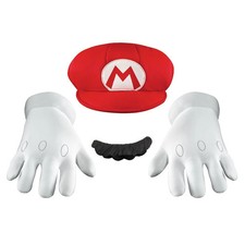 Adults/Teens Nintendo Mario Costume Accessory Kit