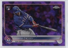 2022 Topps Chrome Sapphire Edition Purple 9/10 Curtis Terry #97 1g5d