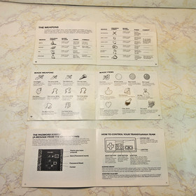 Juego completo Castlevania 1 2 3 manuales NES de colecci&oacute;n folletos de instrucciones para Nintendo