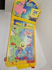 2004 SpongeBob SquarePants Pinball Alley Tabletop Game  Working Vintage