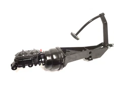 1949-1954 Chevy Car Black Frame Mount Pedal Power Brake Booster Master Cylinder