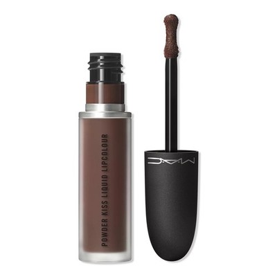 Mac Powder Kiss Liquid Lipcolor Longwear Lipstick, Shade Chestnut, NIB