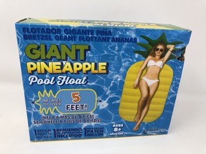Playtek Pool Float Jumbo Raft, Pineapple