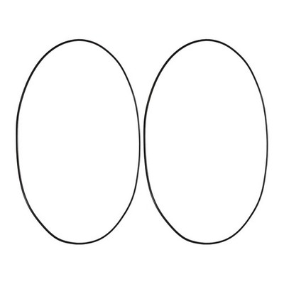2Pcs AS-277 Nitrile Rubber O-Rings, 11-1/2'' ID 11-3/4'' OD 1/8'' Width for Sealing