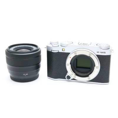 Fujifilm Fuji X-M5 Silver XC 15-45mm Lens Kit -Near Mint- #127
