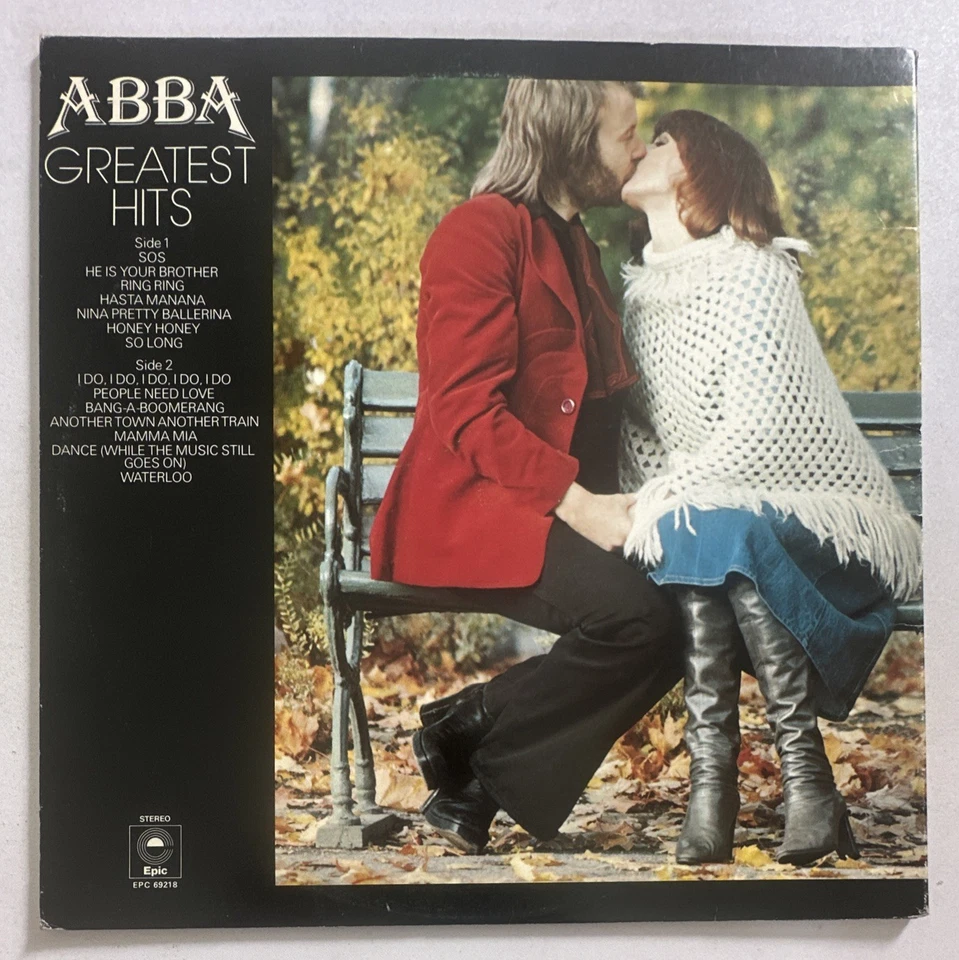 Abba Greatest Hits Vinyl LP Record Epic EPC69218 EX / VG+ Condition - Image 3 of 4