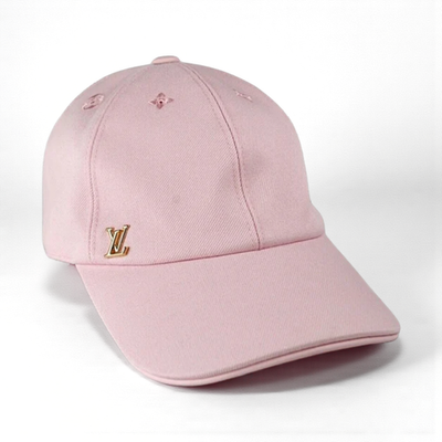 LOUIS VUITTON　キャップ　ピンク Louis Vuitton “LV” Iconic Cap Light Pink With Gold LV Logo NEW | eBay