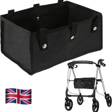 Foldable Wheelchair Storage Hanging Bag Under Seat Rollator Pouch  Travel