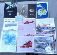 NASA Rockwell Space Shuttle Program Paperwork Booklet  Photo Photograph Lot