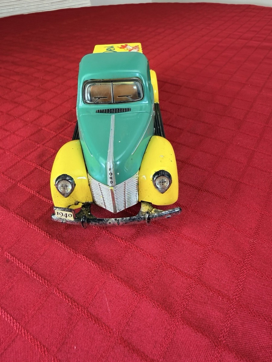 Mountain Dew 1940 Ford Style Die Cast Truck Bank Promo Green
