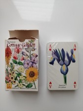 Ancien jeu de 54 cartes . Cottage garden . The Famous . Neuf et scellé. 2002 .