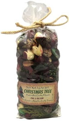 Shoots, Roots & Leather Boots Christmas Tree Potpourri   5 Cup Bag   Pine & Bals