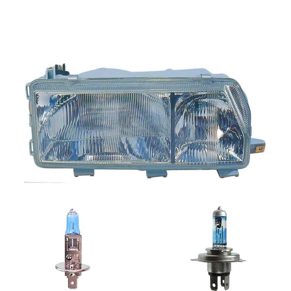 Halogen Scheinwerfer Frontscheinwerfer Links H1 FüR Renault 11 9 Inkl. Lampen-image