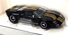 Brekina New Ho 187 Scale Ford Gt40 Racing Car In Black Gold Finish