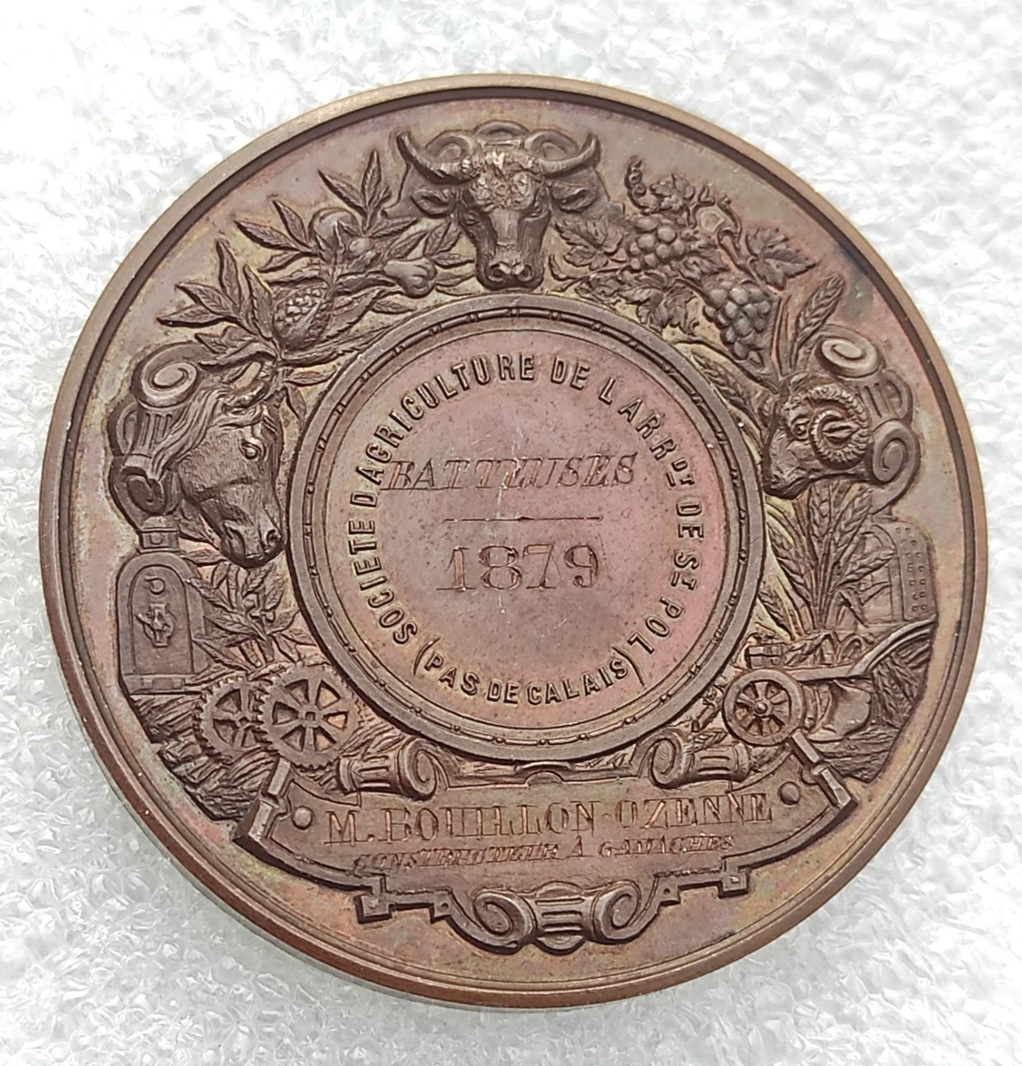 Médaille - Comice agricole de l'arrondissement d'Agen - ance – Numista Médaille - Comice agricole de l'arrondissement d'Agen - ance – Numista