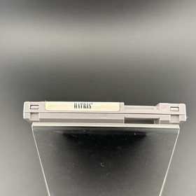 Hatris NES Nintendo Entertainment System W/ Manual Tested Authentic Excellent