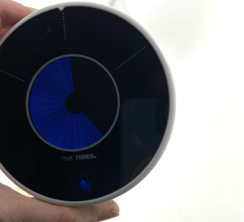 Time Timer Touchless LED Handwashing Timer Water Resistant Suction Cup Sanitary - Image 3 of 4