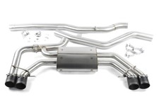 D660-0099-blk Dinan Valved Cat-back Exhaust - 2018-2025 Bmw X3 M40i / X4 M40i