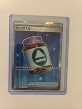 Pokémon TCG N's PP Up Trainer Full Art Foil Carta Rara 262/217 ASC
