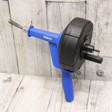 Kobalt 1/4" x 25ft High Carbon Drum Auger For Sink W/Power Drill Adapter 4891697