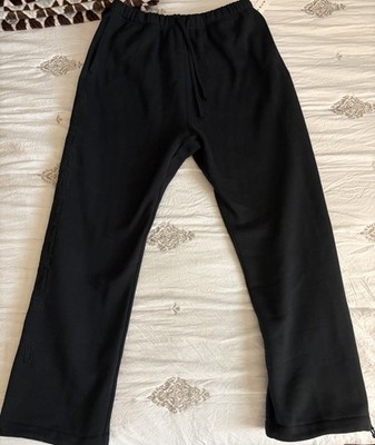 Fear of God ESSENTIALS Vintage Black Active Trace Relaxed Sweatpants