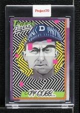 2021 Project 70 Online Exclusive 1990 Topps Baseball Ty Cobb by POSE HOF 1ey1