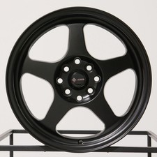 4-new 16 Vors Sp1 Wheels 16x7 4x108 38 Matte Black Rims 73.1 4-new 16 Vors Sp1 Wheels 16x7 4x108 38 Matte Black Rims 73.1