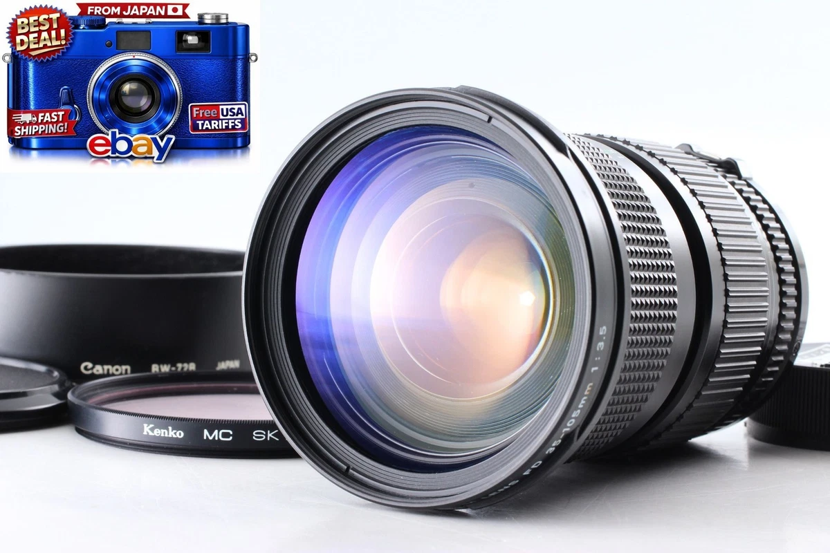 Canon FD 35-105mm Focal Camera Lenses for sale | eBay
