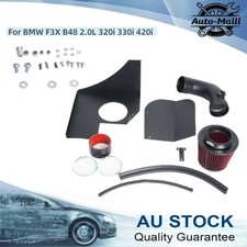 3.5" Cold Air Intake Pipe Kit For BMW F3X B48 2.0L 320i 330i 420i 230i 2016-2018