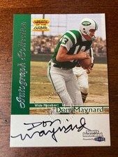 1999 Sports Illustrated Don Maynard Auto Autograph