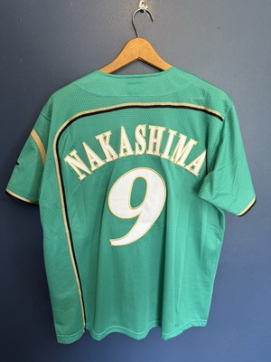Nippon Ham Fighters Hokkaido Nakashima Teal Baseball Jersey Size