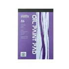 A4 Oil Paint Pad -10 Sheet 240gsm paper designed for oils, acrylic paints etc