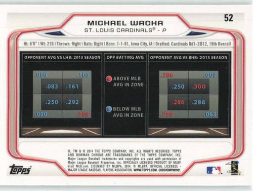 2014 Bowman Chrome #1-220 - Choose Your Card! Quantity Discount! - Picture 12 of 110