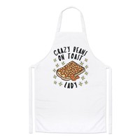 VerrüCkte Beans On Toast Damen Stars Koch SchüRze Lustig Essen FrüHstüCk Backen