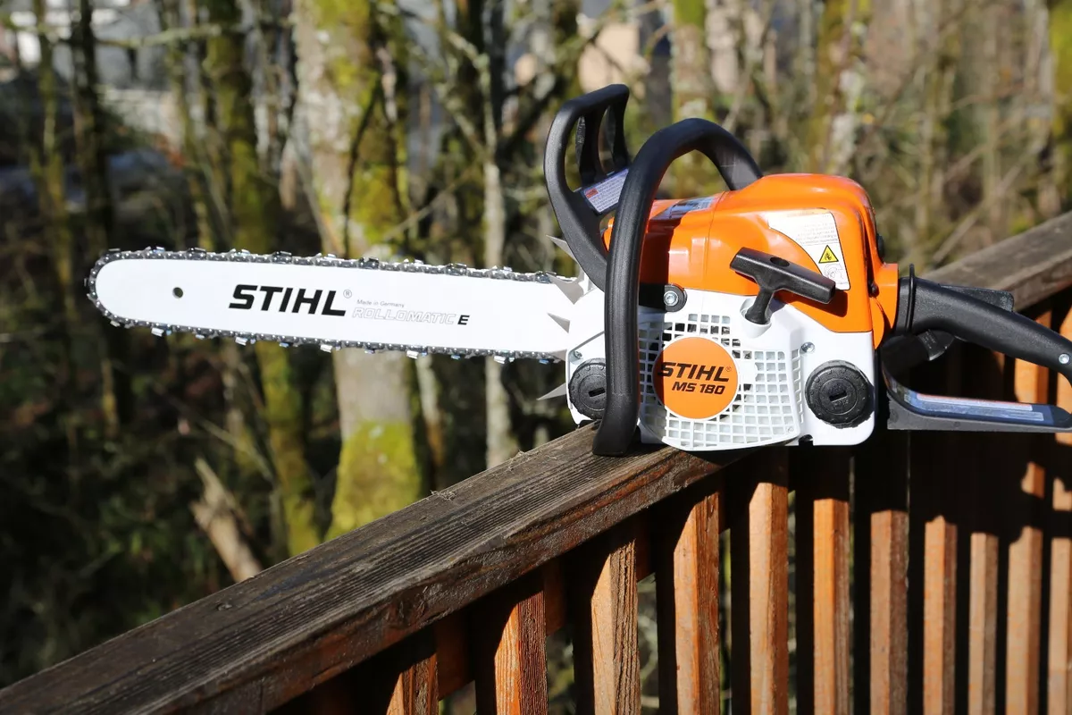 PILTZ Conversion Stihl MS180 HOT SAW 18 inch Stihl bar and Stihl CHAINSAW