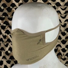 NEW Laylax Battle Style Aeroflex Face Guard - Tan - Large/ X-Large