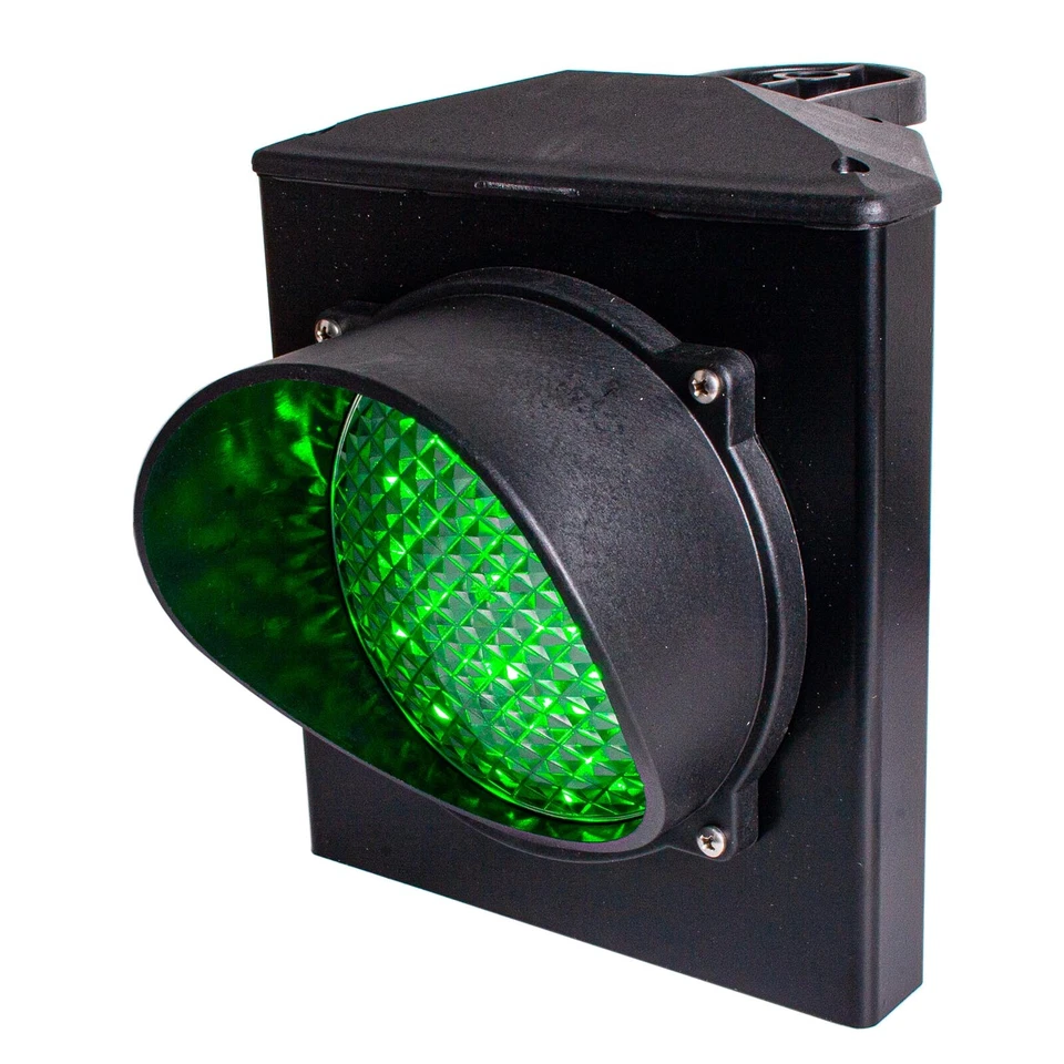 Verkehrsampel rot-grün LED 24V 1 Leuchtfläche, Ampel, Signalleuchte Gegenverkehr - Bild 3 von 4