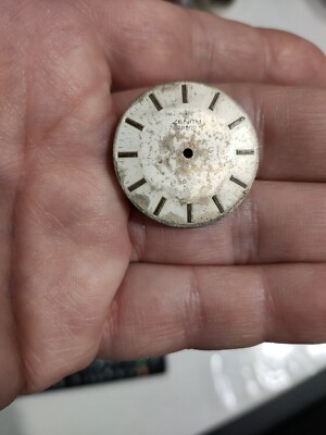Zenith 28800 Stern Sporto Vintage Zifferblatt Dial, Oversize X 2562 Manual 