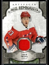 2019-20 Artifacts NHL Remnants Relics Jakub Vrana #NR-JV H11R1B