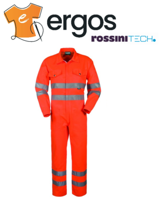 ROSSINI TUTA HI-VIS ad Alta Visibilità Rifrangente Arancione