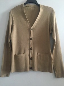 mens ribbed cardigan