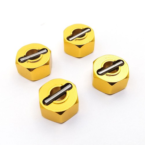 4pcs Alloy 12mm Hex Wheel Hex Hub Mount Adaptor for Traxxas Slash 1/10 RC Car - Picture 8 of 15