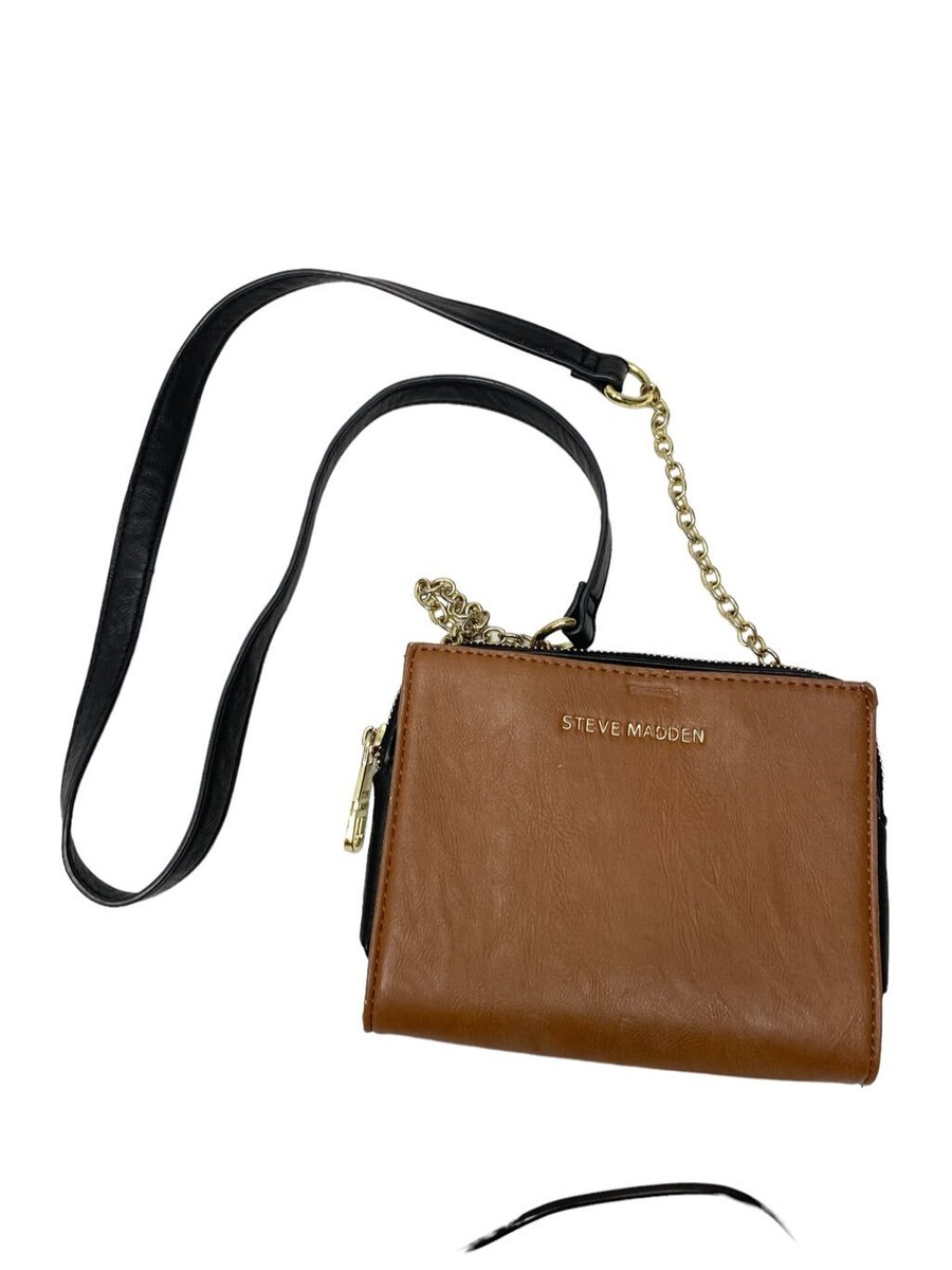 Steve Madden crossbody handbag three compartments with