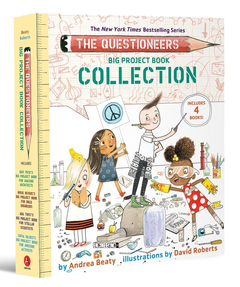 The Questioneers Big Project by Andrea Beaty 4 Books Set - Age 4-8 - Paperback