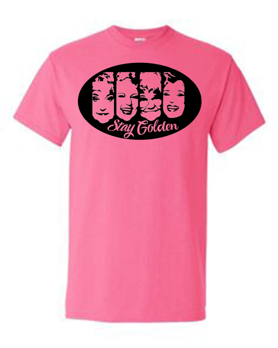 Maglietta The Golden Girls Squad Stardust – Retrò Anni 80, Bianca, Uomo, MrTEE