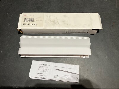 ET2 Continuum 9'' Wide 9 Watt 3000K LED Adjustable Track Head ETL23216-WT