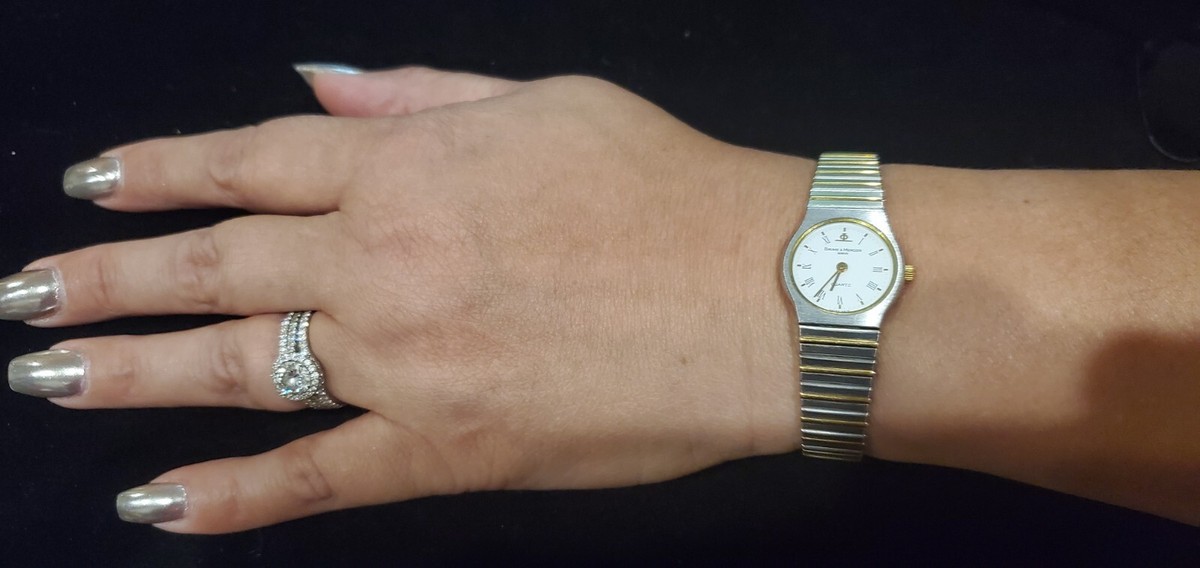Vintage Baume & Mercier Geneve 1830 6 Jewels Quartz Ladies Vintage Baume & Mercier Geneve 1830 6 Jewels Quartz Ladies