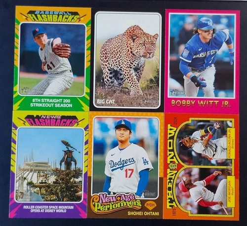 2024 Topps Heritage INSERTS with Rookies You Pick the Card