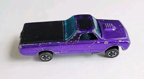 1967 Custom Fleetside Hot Wheels Painted Purple & Black Tail - SEE DESCRIPTION - Picture 4 of 23