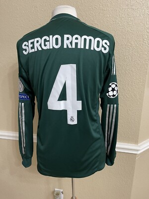 Real Madrid Sergio Ramos CL Formotion CL Shirt Match Issue Jersey